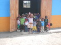Leaving Inkanyezi Creche for the morning