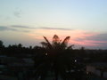 Sunset sky in Accra