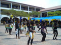 Lower and Upper Primary and some JHS Students dancing at the 25th Anniversary Launch Celebrations 7