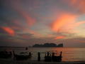 Sun setting over Phi Phi Lei