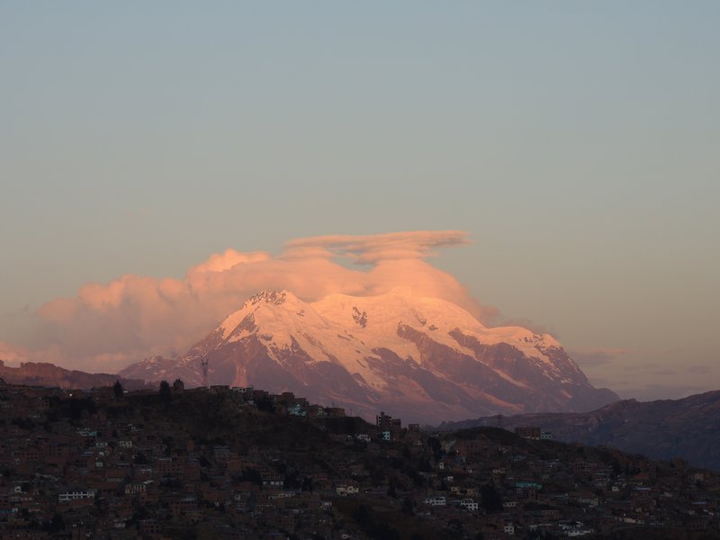 Una montaña cerca de La Paz