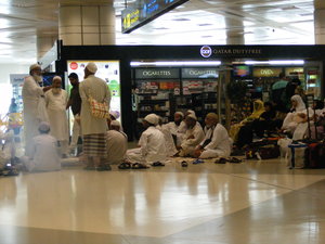 'Mosque' in Doha airport