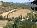 View of our villa from Montone