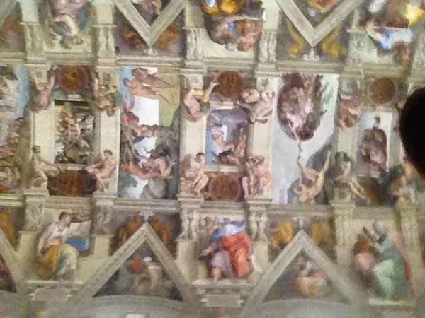 Michaelangelos ceiling