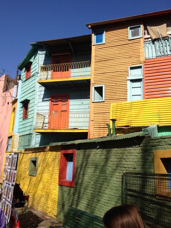 Colourful living in La Boca