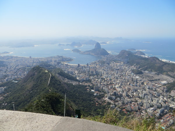 Sugarloaf and the harbour