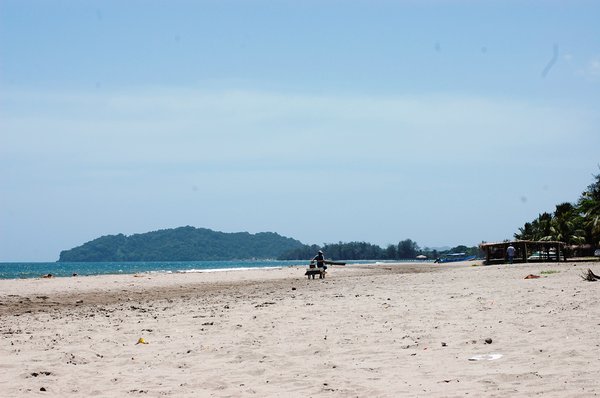 The beach at Tela