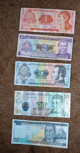 Honduran currency