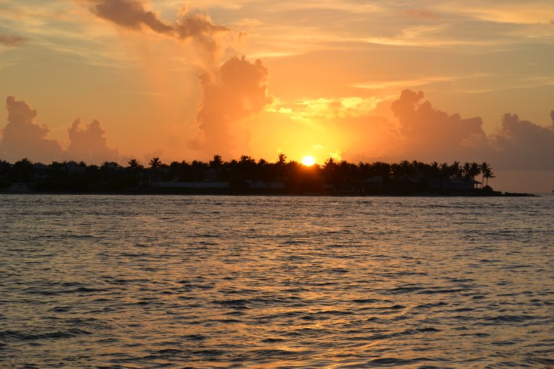 Solnedgang i Key west