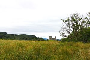 Kilchurn Castle from a distance