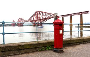 The Forth Bridge on the Firth of Forth