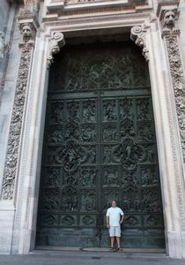 The size of the doors