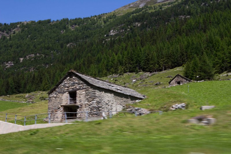 A shepherd's hut 