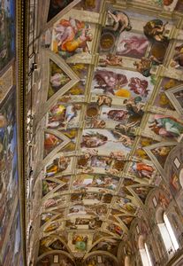Entering the Sistine Chapel