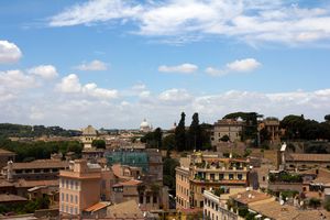 View of Rome from Palatine Hill
