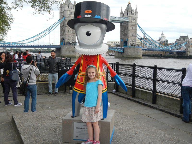 "Beefeater" mascot