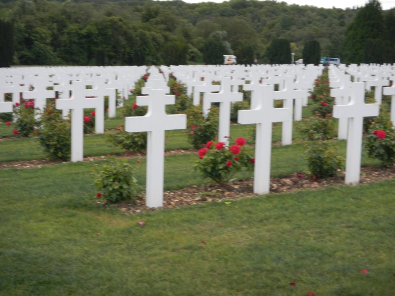 WWI burial site
