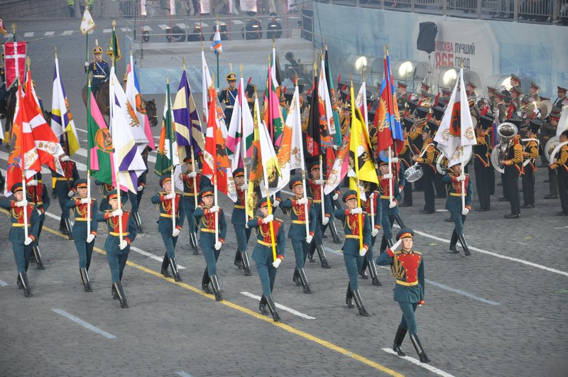 Military tattoo Red Square