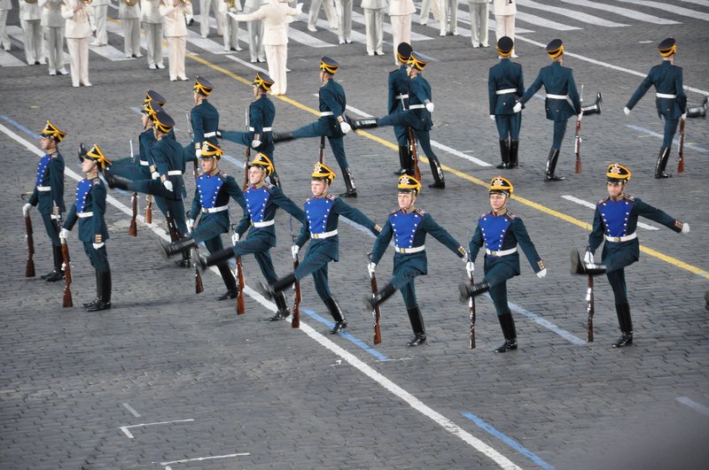 Military tattoo Red Square
