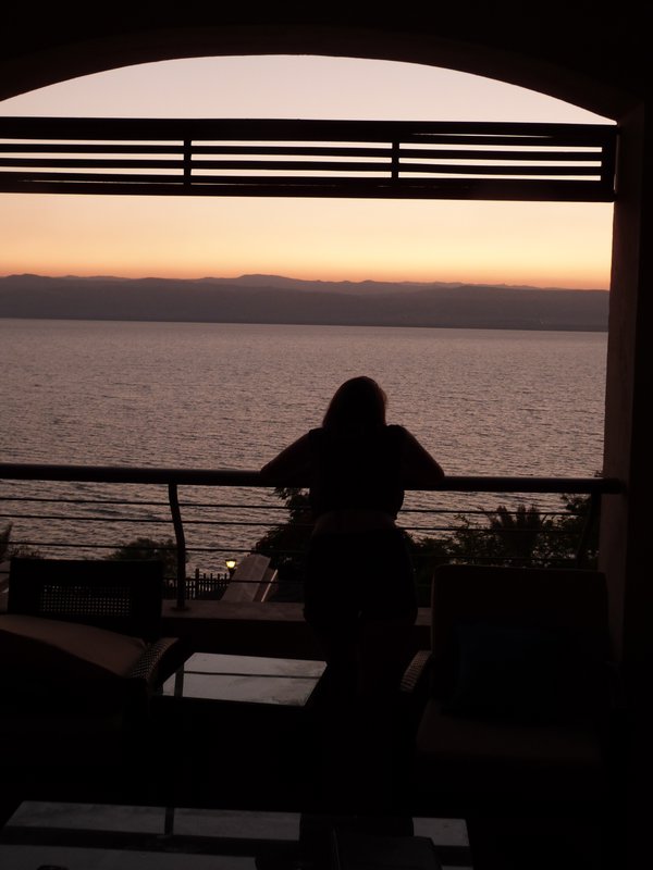 Sunset at the Dead Sea