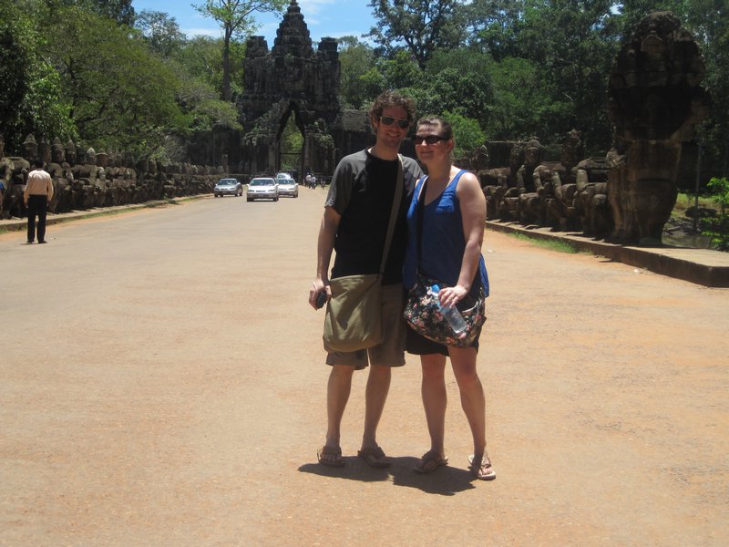 entrance to Angkor Thom