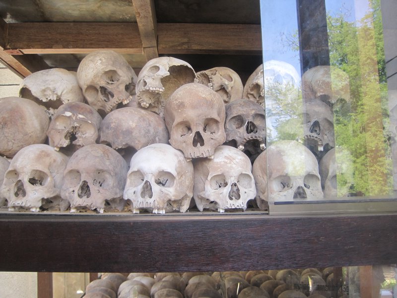 Skulls at Cheung Ek