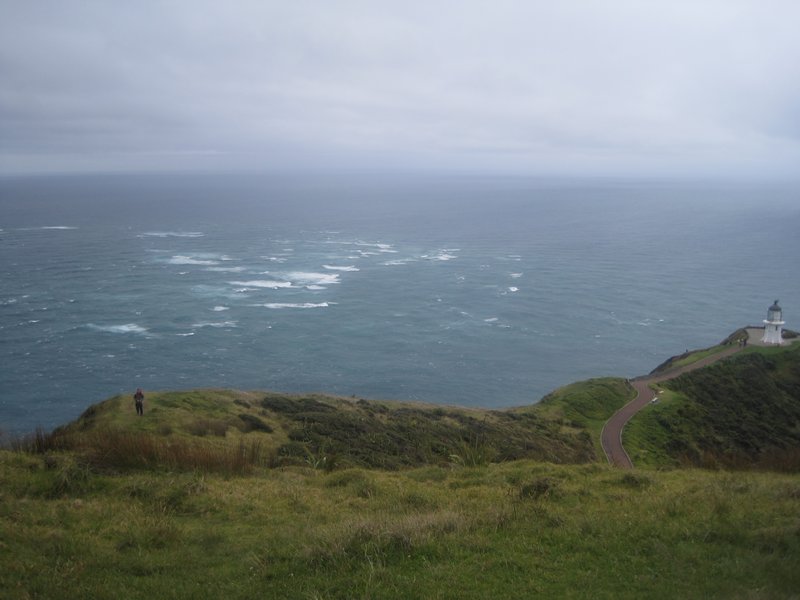 Cape Reinga - where the oceans colllide