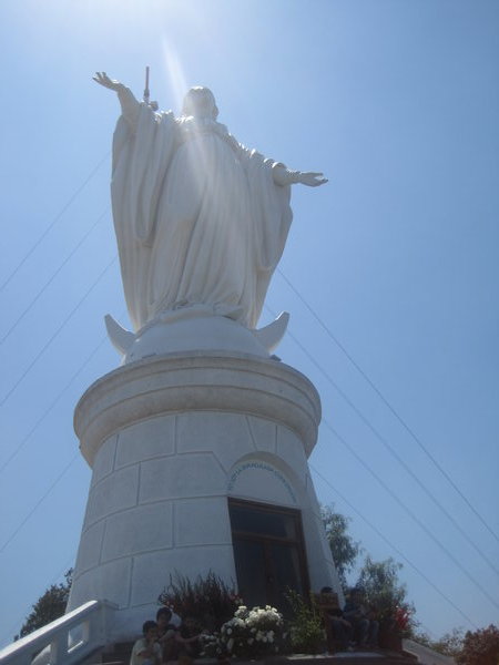 the statue of the immaculate conception