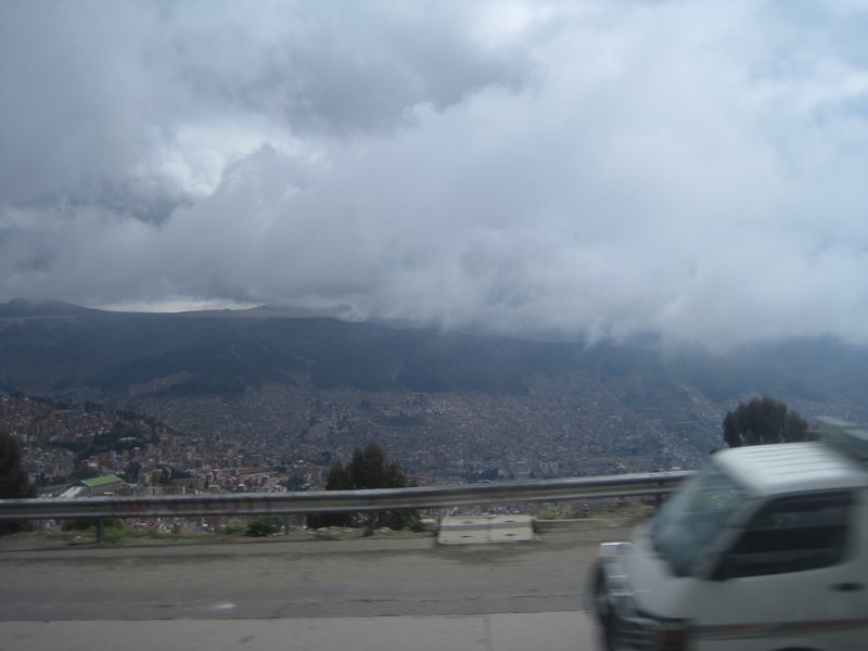 the La Paz sprawl