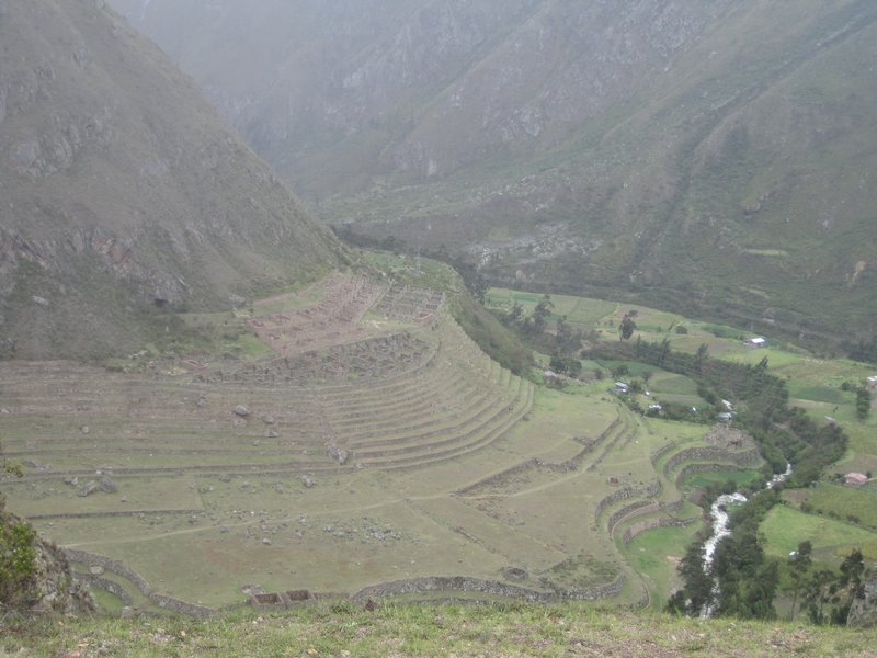 Some inca terraces