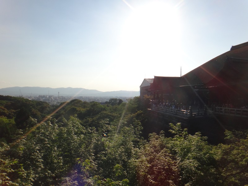 View from Kiyomizu Temple 