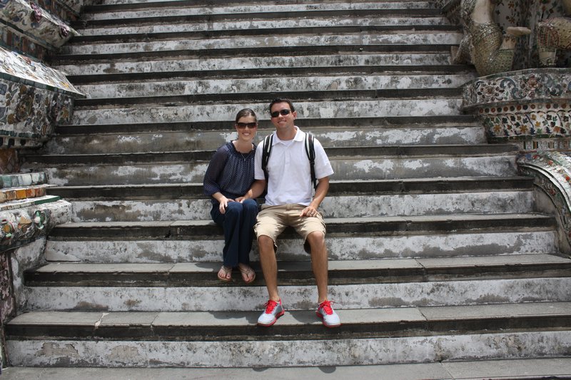 Steps at Wat Arun