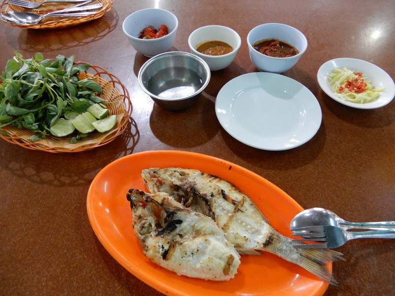 My Ikan Bakar Lunch from Lae Lae Restaurant 