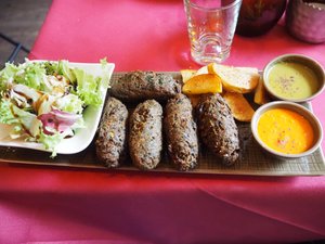 Syrian Food at Kruezberger Himmel