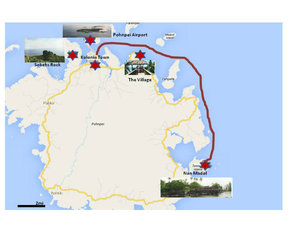 Places Mentioned in the Blog Entry Places Mentioned in the Blog Entry