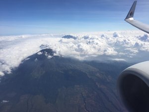 View From My Seat While Descending Into Bali
