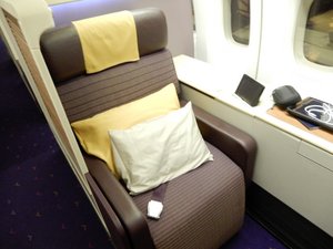 Thai Airways First Class Cabin