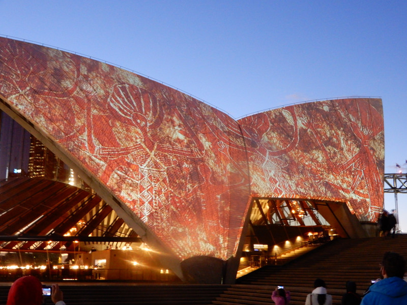 Sydney Opera House - Badu Gili Light Show