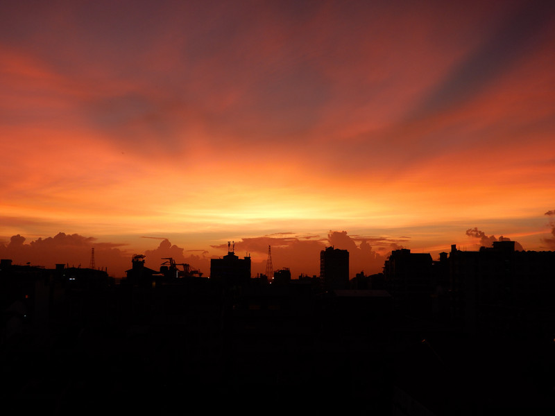 Sunset Over Yangon