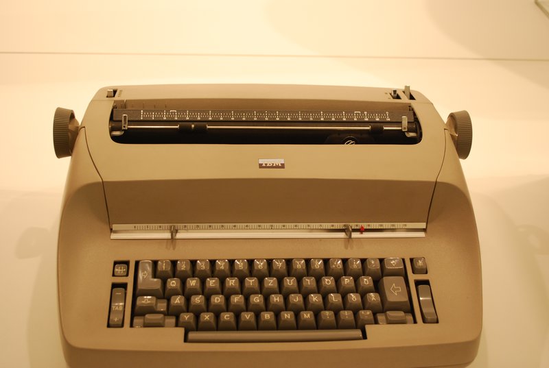 This is a typewriter.