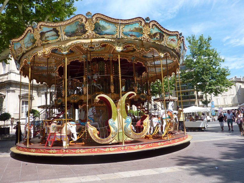 Avignon double deck carousel