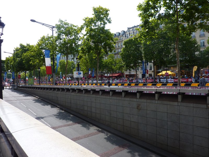 Tour de France at the Champs Elysees