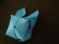 Origami konijnen hoofdje