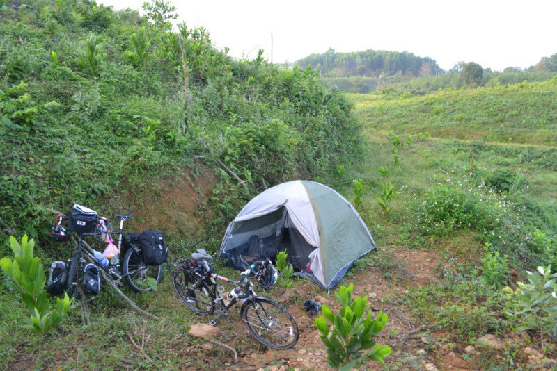 Campsite in Central Highlands