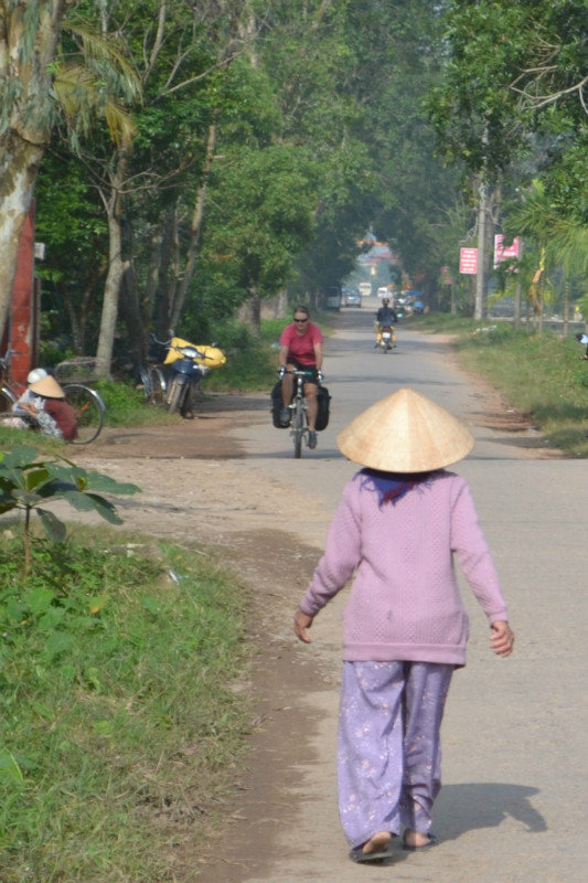 Cycling rural Vietnam
