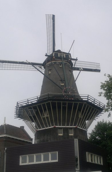 Windmill - of course, we are in Amsterdam!!