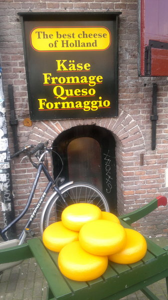 Cheese Store in downtown Amsterdam