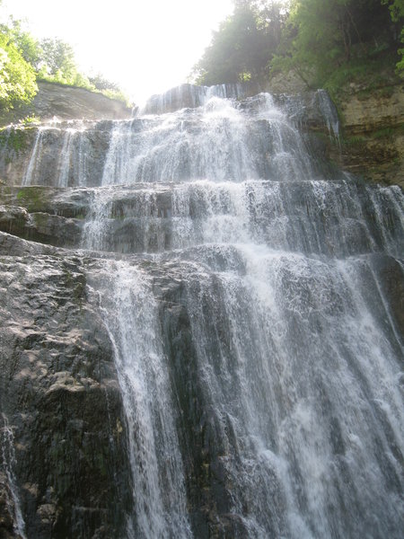 First waterfall