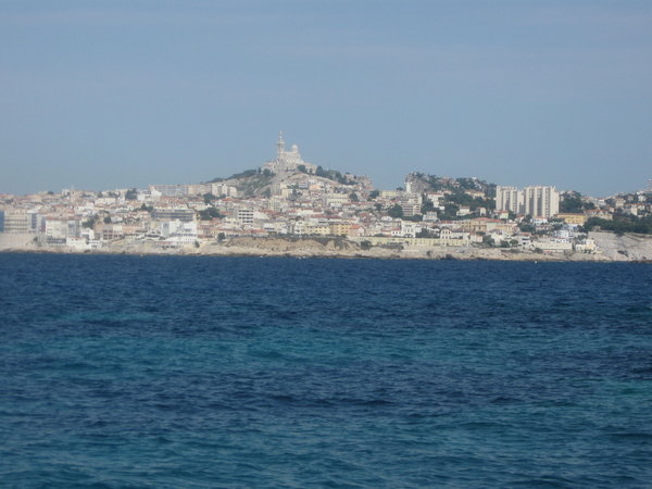 Marseille from the sea