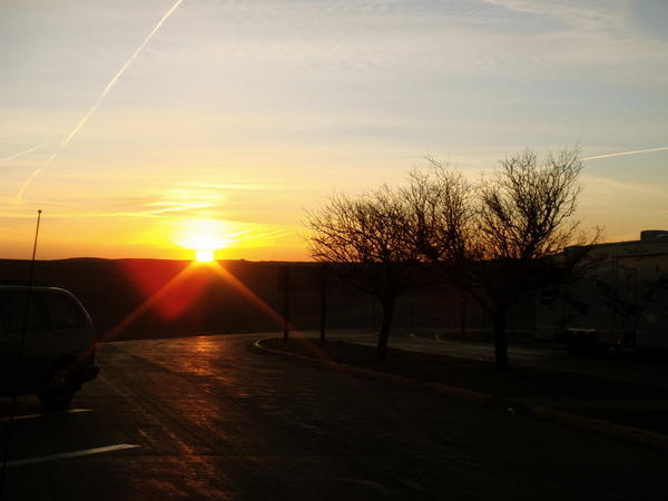 Sunrise in Nebraska